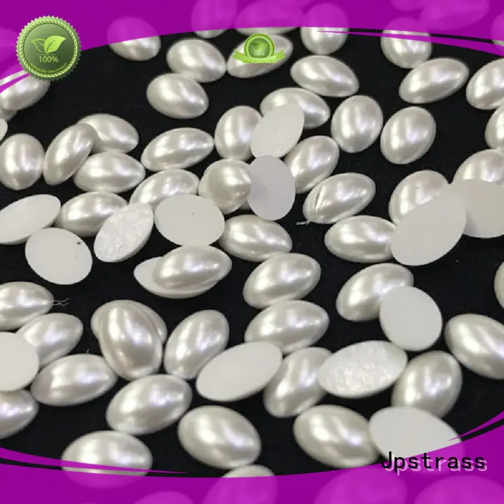 Jpstrass korean plastic pearl beads garment for dress