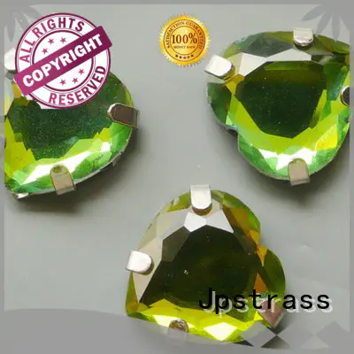 flat decorative Rhinestone jewelry crystal teardrop Jpstrass company