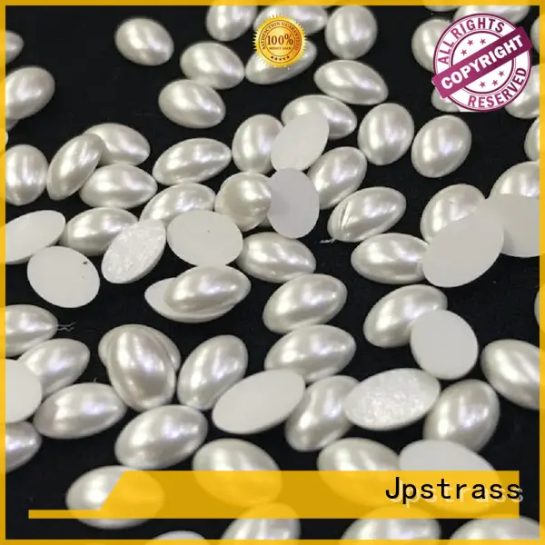 Jpstrass round flat back beads wholesale for dress