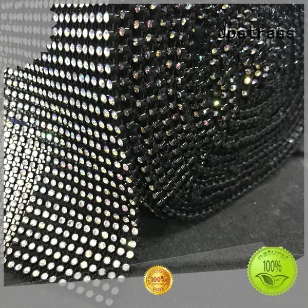Jpstrass clear rhinestone ribbon quality for party