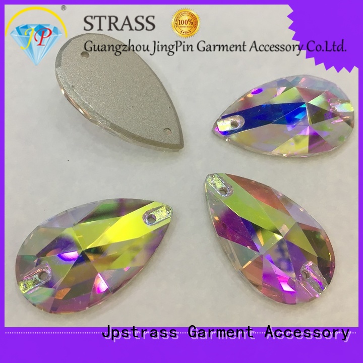 Jpstrass shape sew on jewels for dresses factory for online
