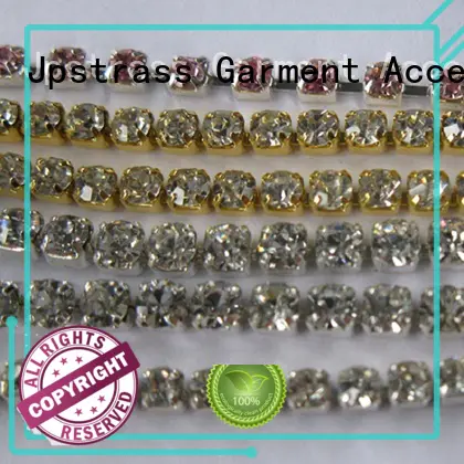 Jpstrass bulk purchase rhinestone cup chain suppliers factory price for ballroom